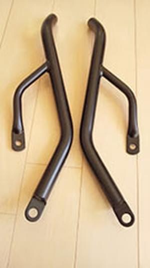 グラブバーの粉体塗装事例