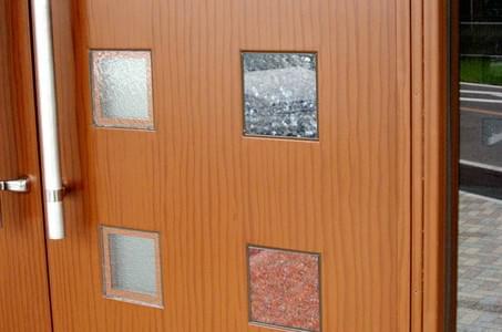 木調粉体塗装柾目の粉体塗装事例