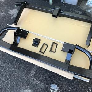 バンパーの粉体塗装事例