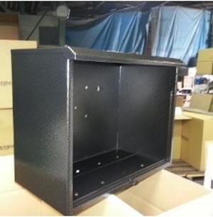 宅配BOXの粉体塗装事例