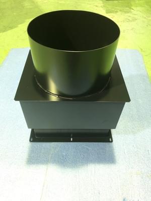 金属フレームの粉体塗装事例